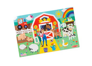 Melissa & Doug - Ms Rachel Farm Floor Puzzle - Image 7