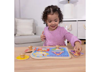 Melissa & Doug - Ms. Rachel Jumbo Knob Puzzle - Image 6