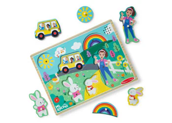 Melissa & Doug - Ms. Rachel Sound Puzzle - Image 2