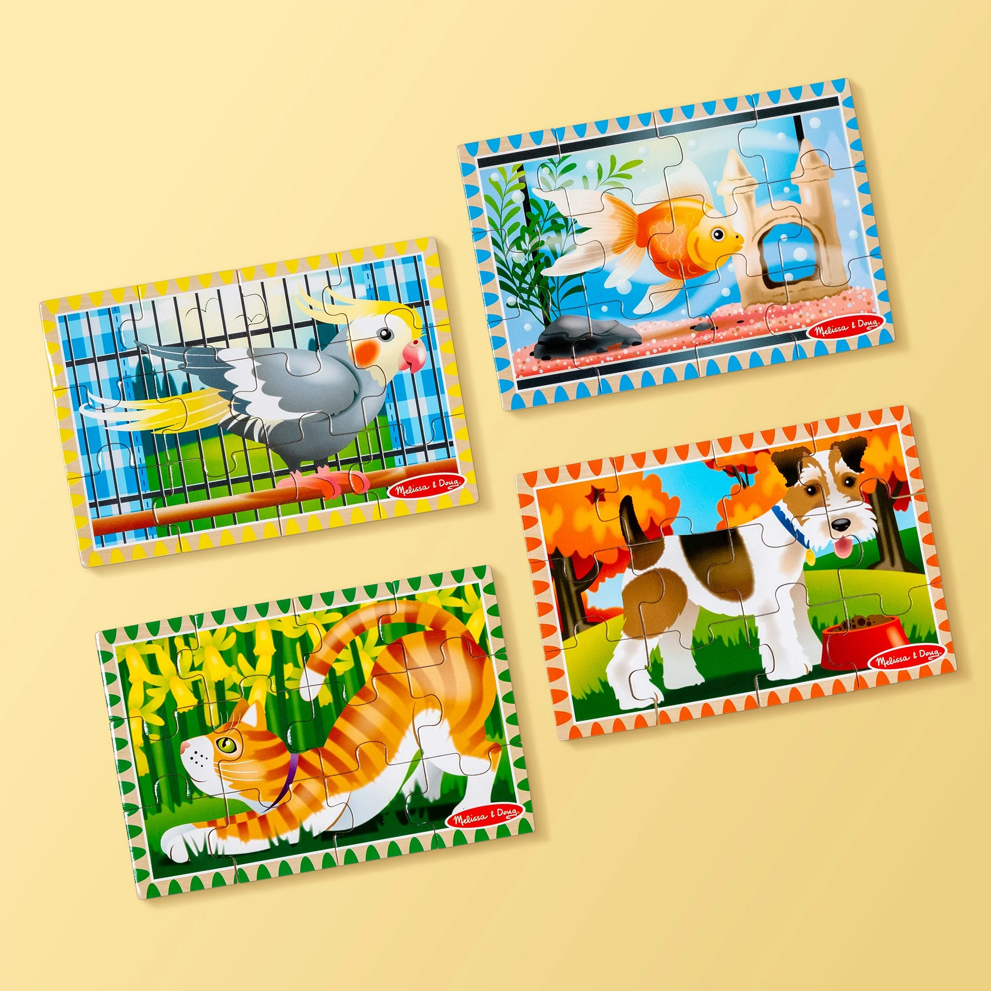 Melissa & Doug - Pets Puzzles in a Box - Image 2