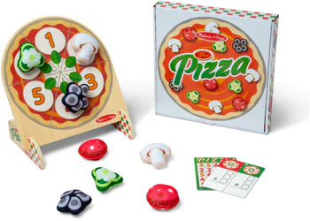 Melissa & Doug - Pizza Topping Toss