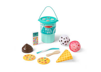 Melissa & Doug - Play to Go Ice Cream Play Set - Image 2