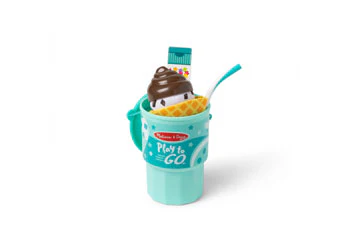 Melissa & Doug - Play to Go Ice Cream Play Set - Image 4