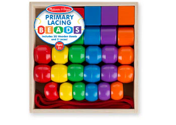 Melissa & Doug - Primary Lacing Beads