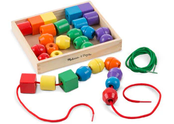Melissa & Doug - Primary Lacing Beads - Image 2