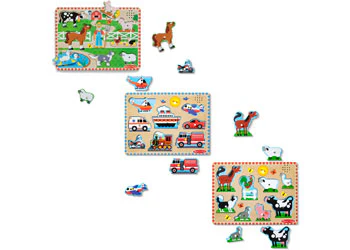Melissa & Doug - See-Inside Numbers Peg Puzzle - Image 2