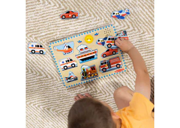 Melissa & Doug - See-Inside Numbers Peg Puzzle - Image 3
