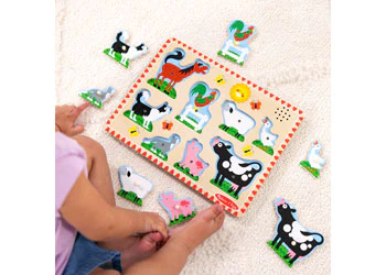Melissa & Doug - See-Inside Numbers Peg Puzzle - Image 5