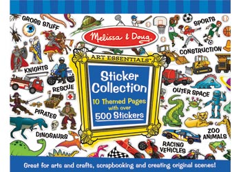 Melissa & Doug - Sticker Collection - Blue