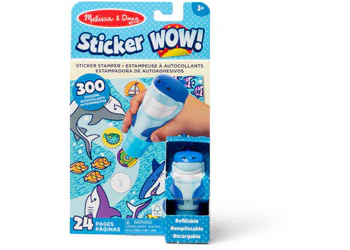 Melissa & Doug - Sticker WOW! Activity Pad Set - Shark - Image 5