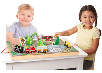 Melissa & Doug - Take-Along Railroad - Image 2