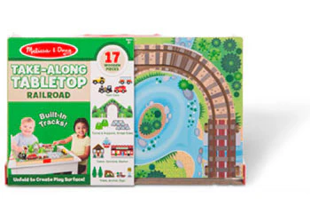 Melissa & Doug - Take-Along Railroad - Image 3