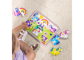 Melissa & Doug - Unicorn Chunky Puzzle - Image 3