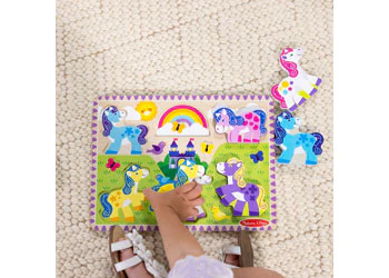 Melissa & Doug - Unicorn Chunky Puzzle - Image 7