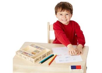 Melissa & Doug - Vehicle Stamp Set - Image 2