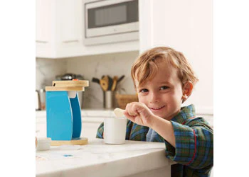 Melissa & Doug - Wooden Brew & Serve Coffee Set - Image 4