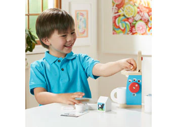 Melissa & Doug - Wooden Brew & Serve Coffee Set - Image 5