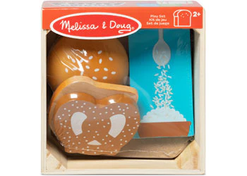 Melissa & Doug - Wooden Food Groups Play Set - Grains - Image 3