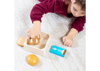 Melissa & Doug - Wooden Food Groups Play Set - Grains - Image 5