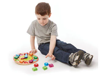 Melissa & Doug - Wooden Shape Sorting Clock - Image 4