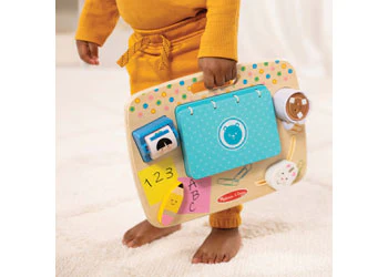 Melissa & Doug - Wooden Work & Play Desktop - Image 4