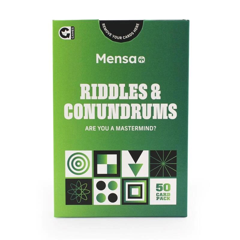 Mensa Riddles and Conundrums Card Game - Image 3