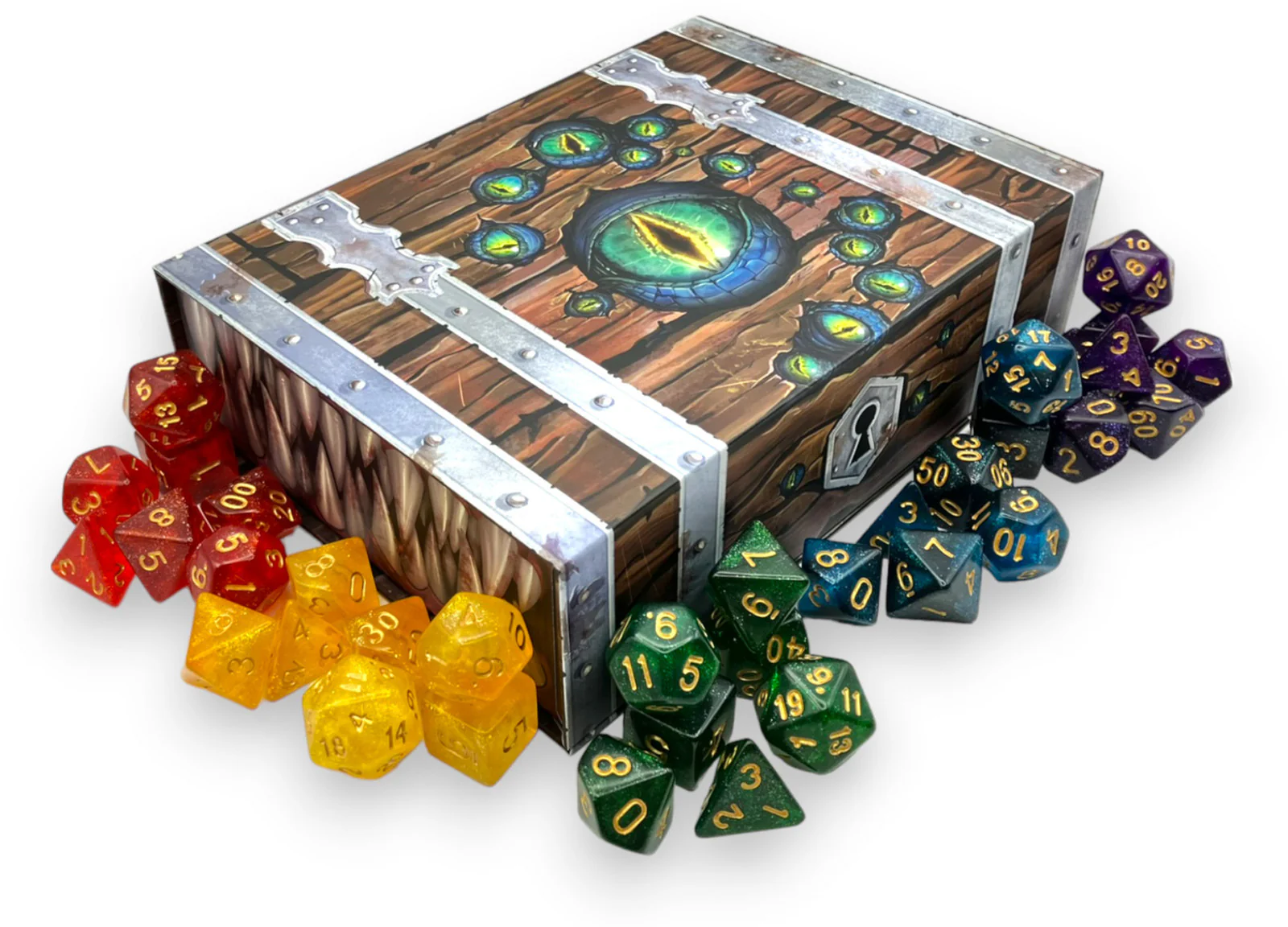 Mimic Chest and Treasure Dice Collection