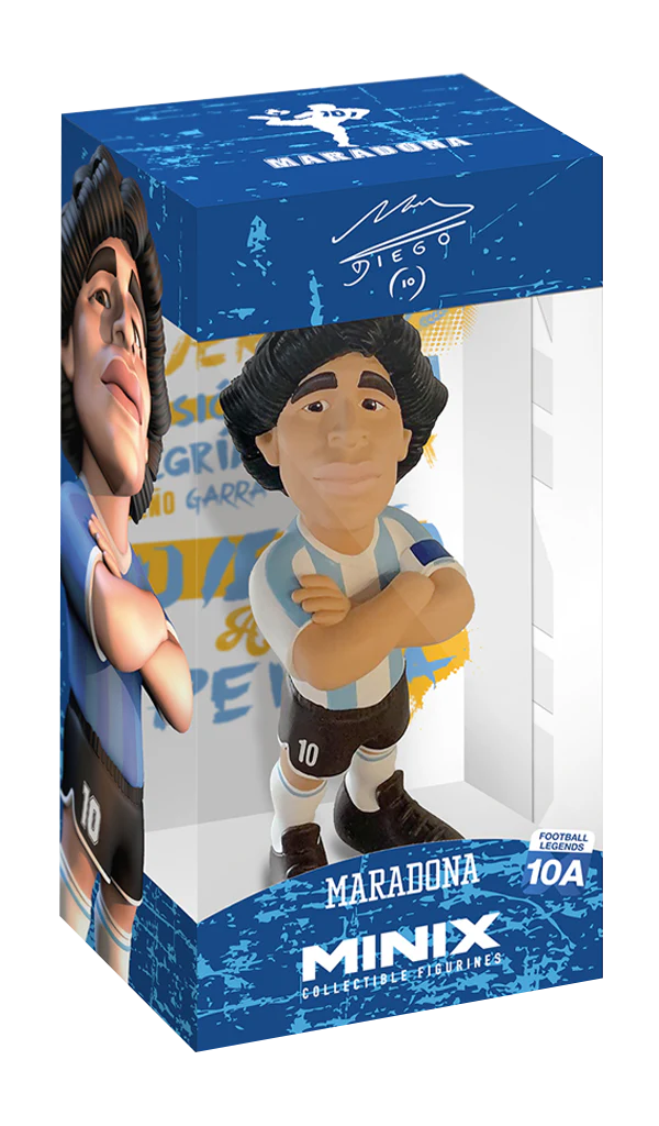 MINIX Football Stars: Argentina Maradona Collectable Figure 12 cm