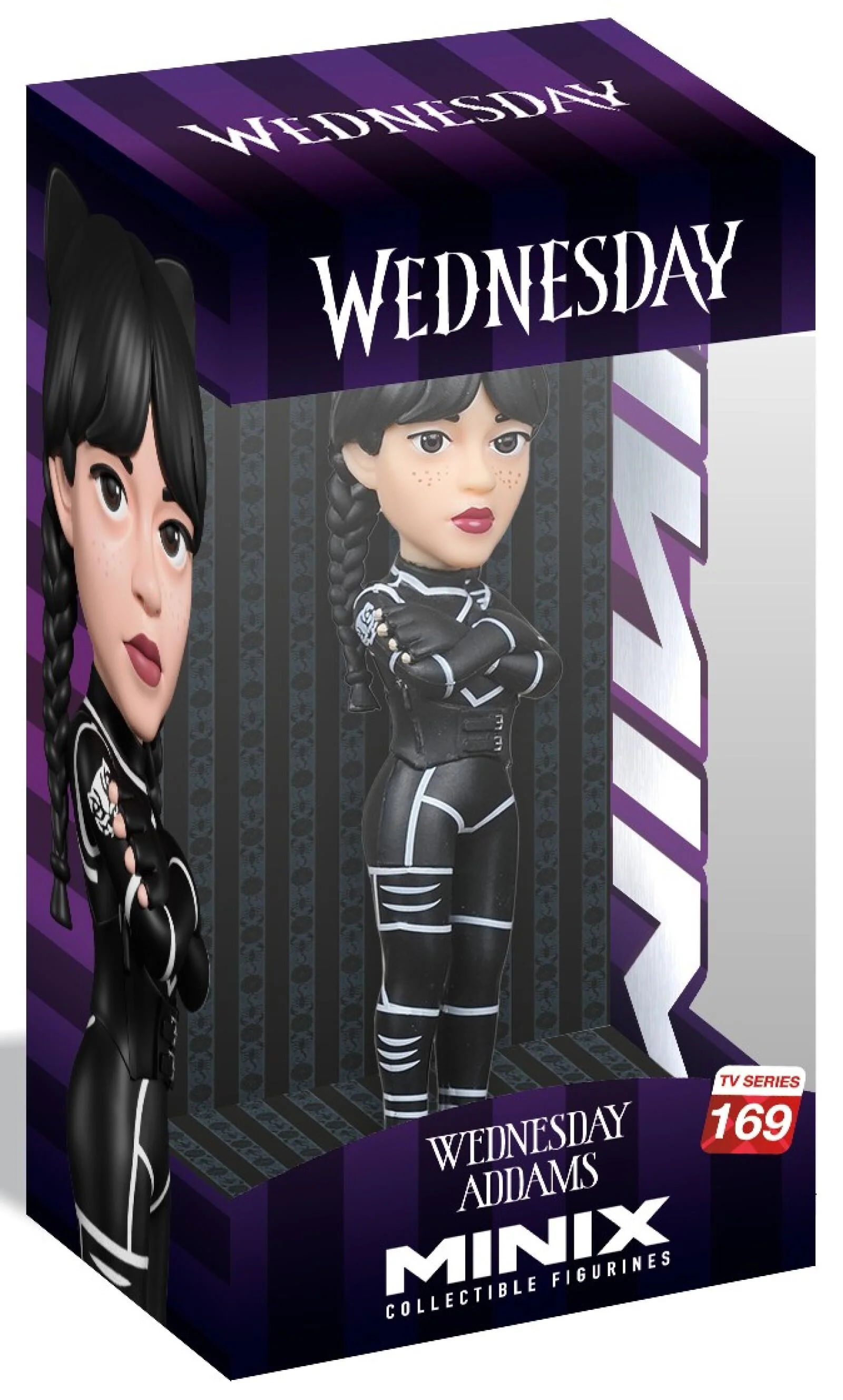MINIX Wednesday Wednesday Addams Cat Suit Version 169 Figure