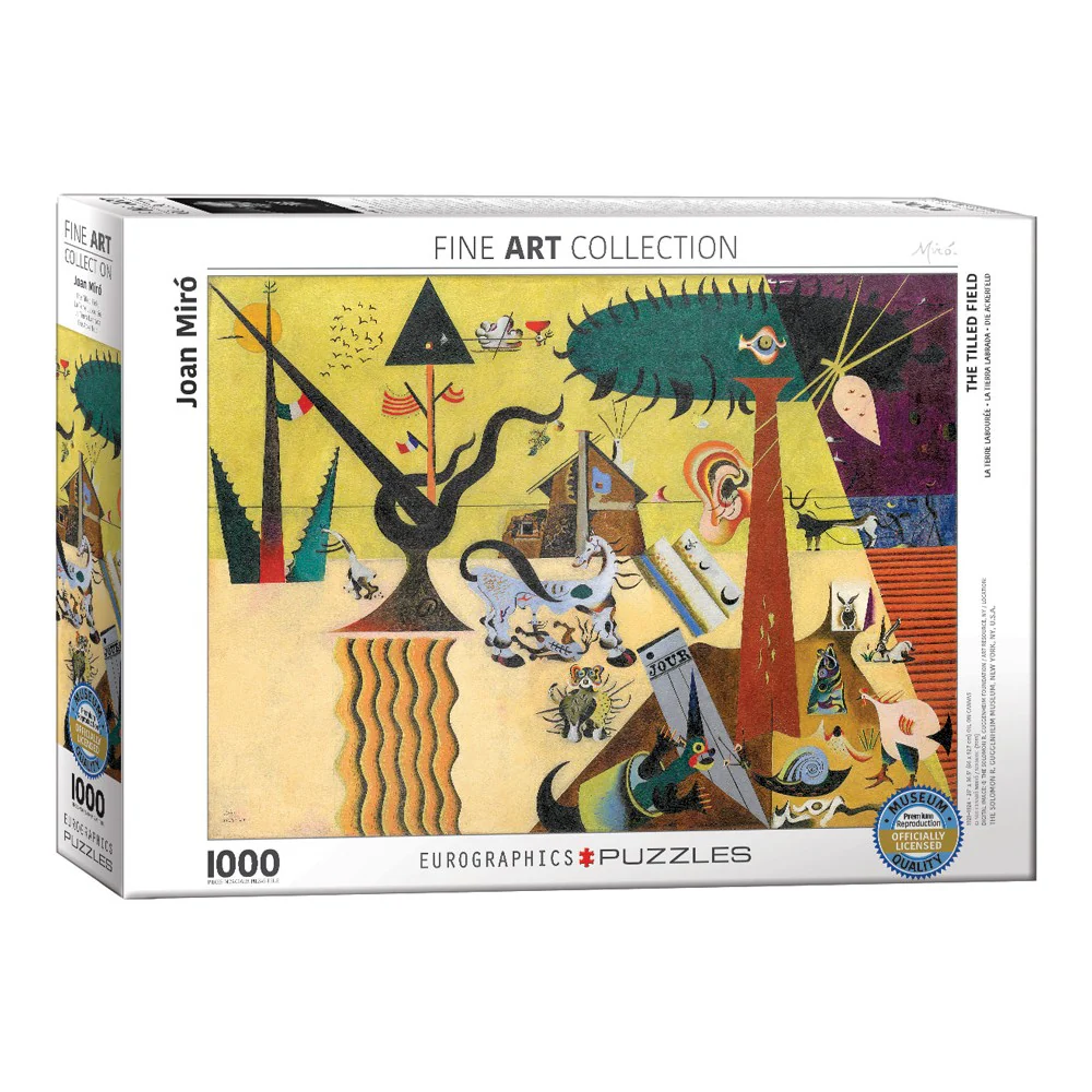 Miro - The Tilled Field 1000 Piece Puzzle