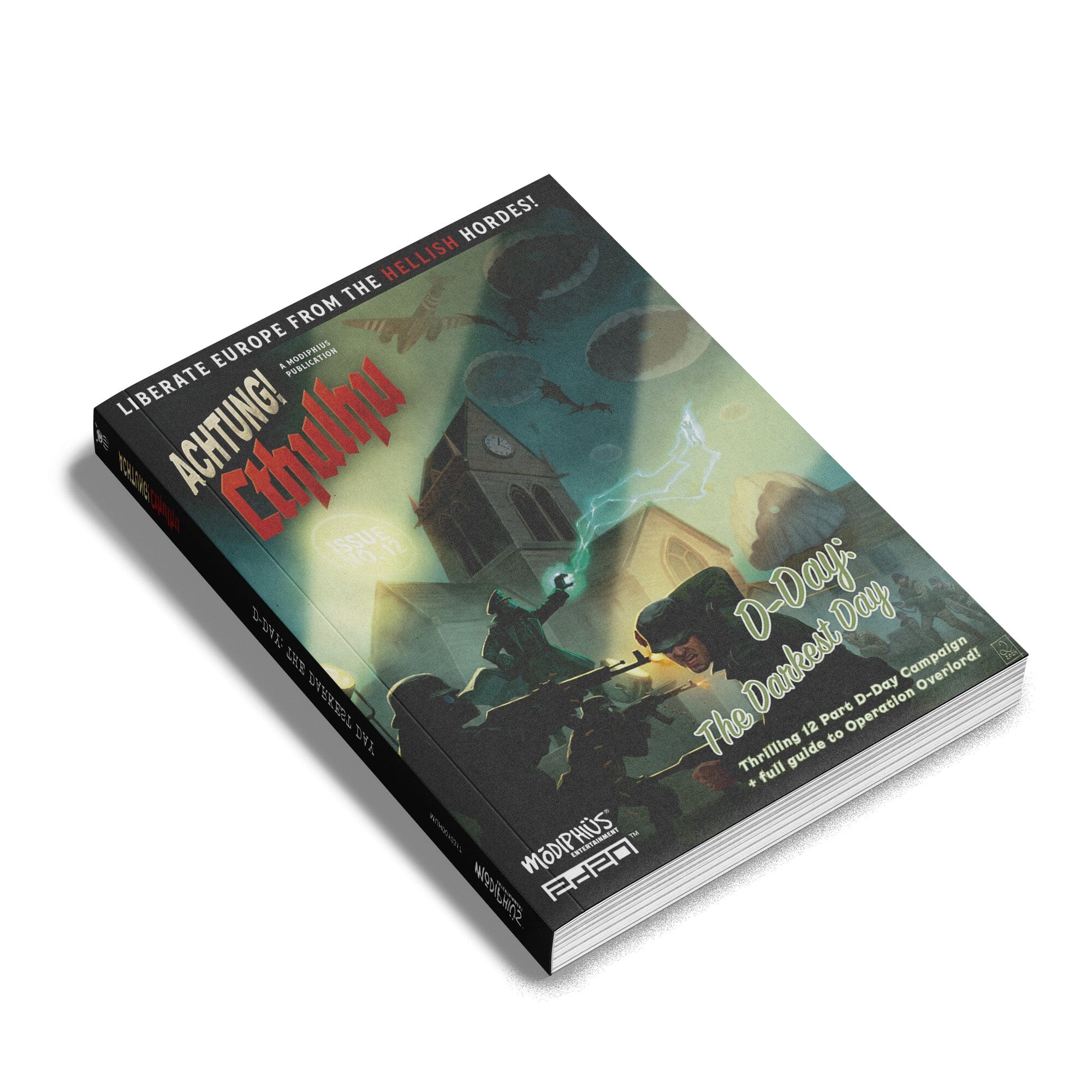 Modiphius Achtung! Cthulhu 2d20 RPG - D-Day: The Darkest Day Book - Image 2