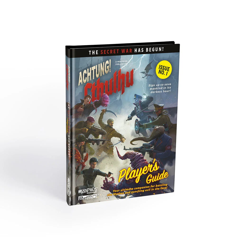 Modiphius Achtung! Cthulhu 2d20 RPG Player’s Guide