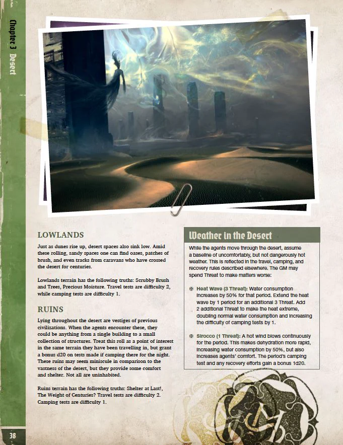 Modiphius Achtung! Cthulhu 2d20 RPG - Unexplored Book - Image 2