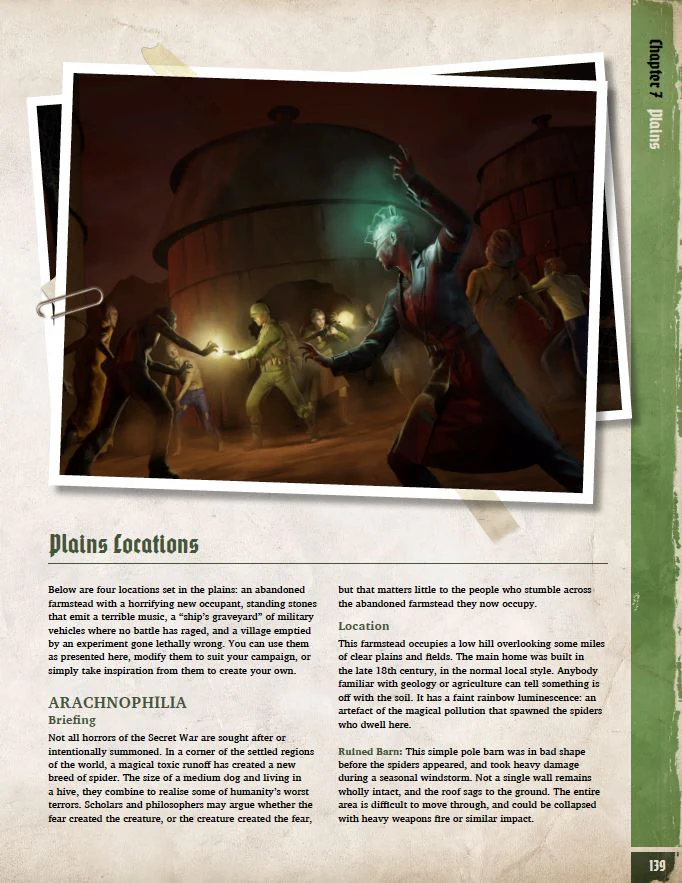 Modiphius Achtung! Cthulhu 2d20 RPG - Unexplored Book - Image 5