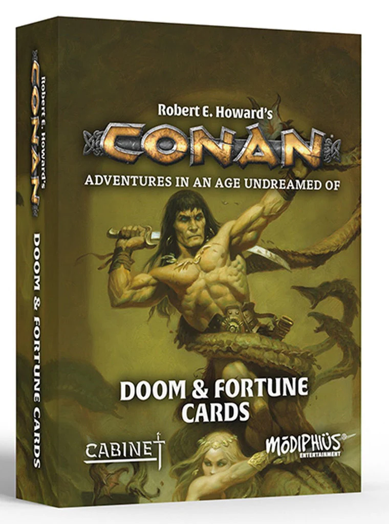 Modiphius Conan RPG Doom and Fortune Cards