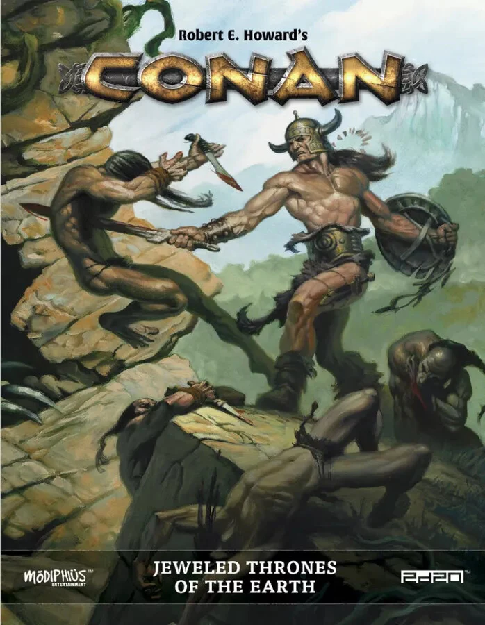 Modiphius Conan RPG Jeweled Thrones of the Earth Adventure Book