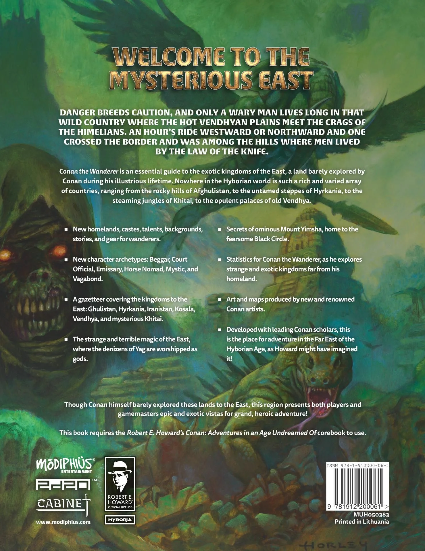 Modiphius Conan The Wanderer RPG Sourcebook - Image 2