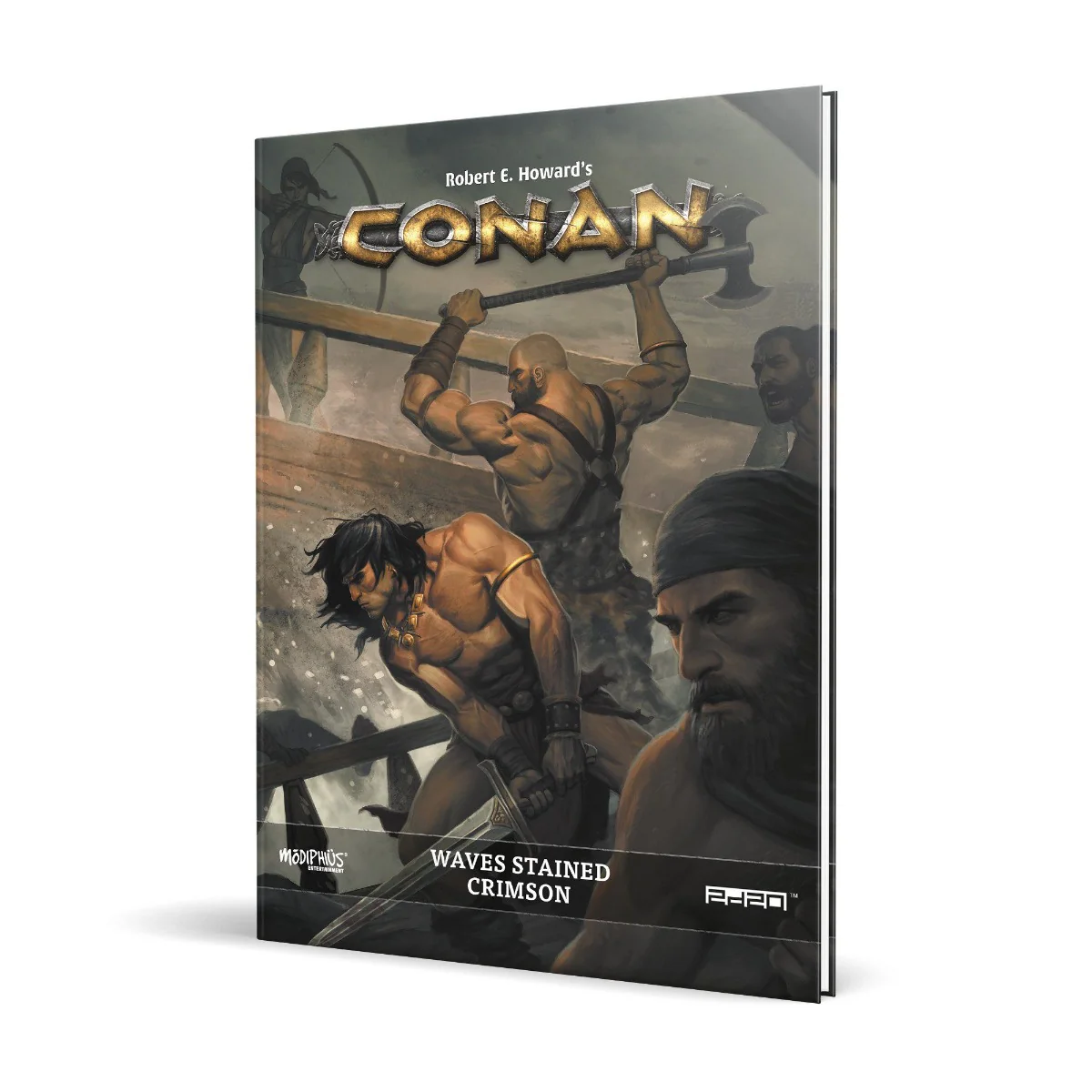 Modiphius Conan Waves Stained Crimson RPG Campaign Book