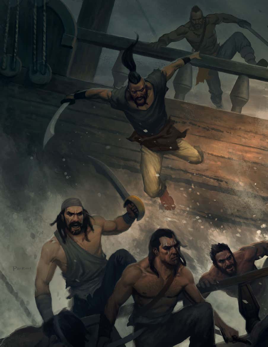 Modiphius Conan Waves Stained Crimson RPG Campaign Book - Image 2