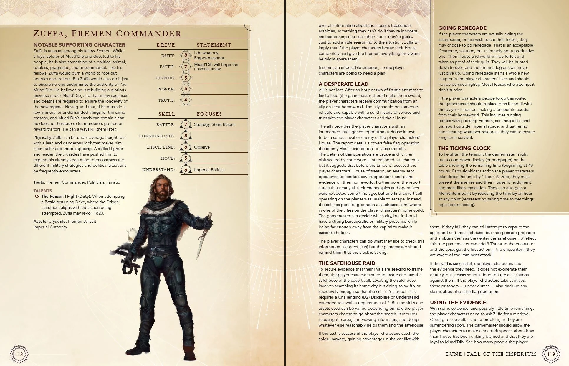 Modiphius Dune RPG: Fall Of The Imperium Book - Image 4