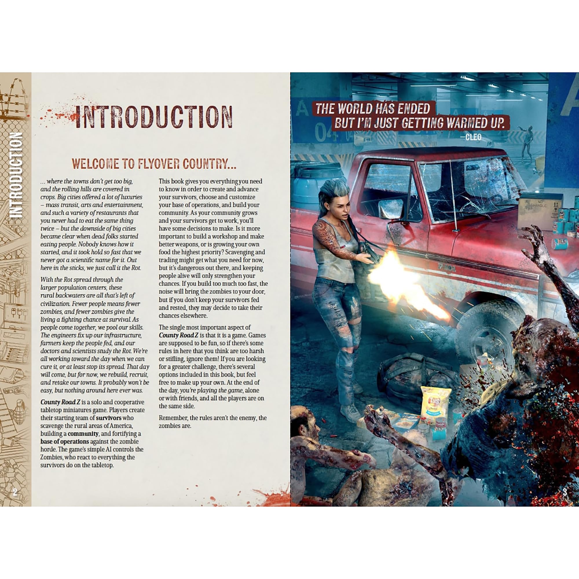 Modiphius Entertainment County Road Z Core Rulebook - Image 3
