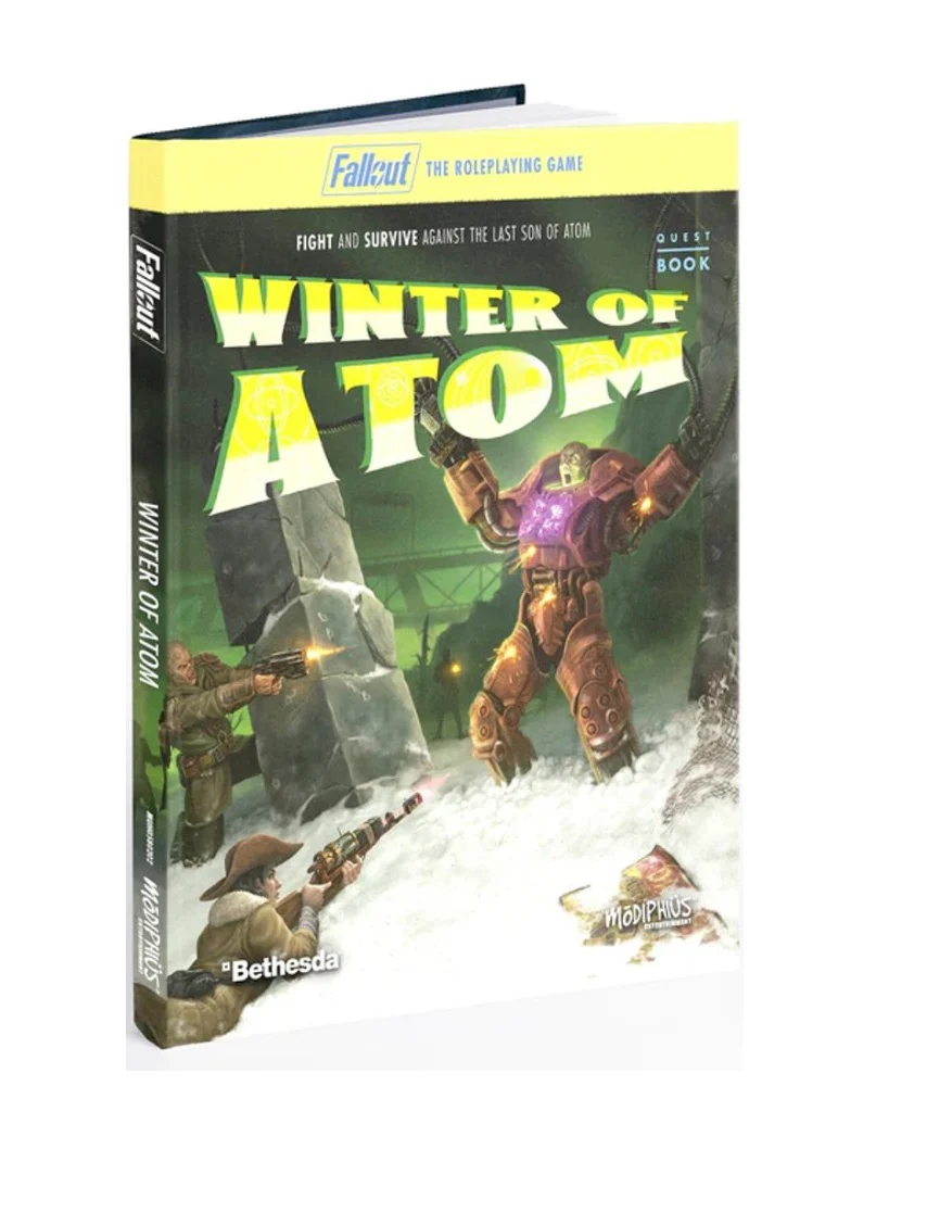 Modiphius Entertainment Fallout RPG Winter of Atom Sourcebook