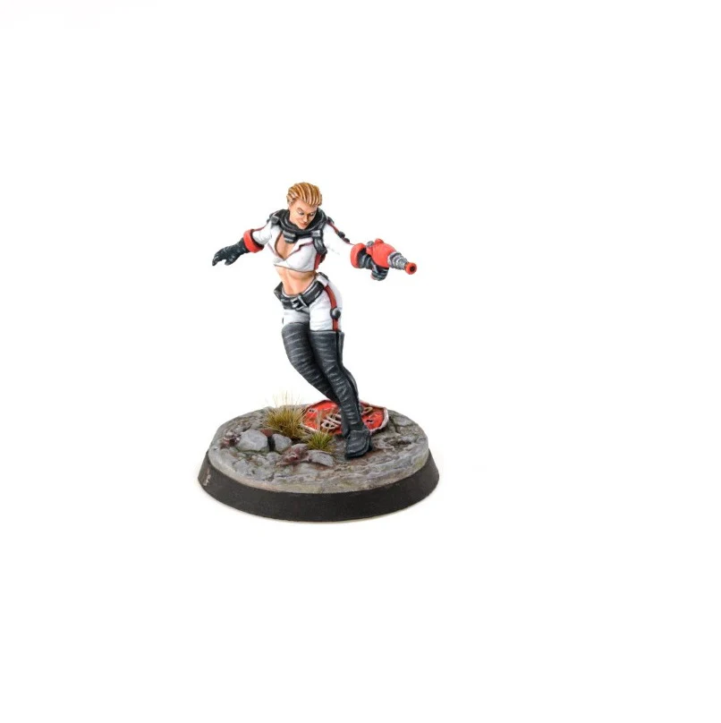 Modiphius Entertainment Fallout Wasteland Warfare Nuka Cola Girl Promo Miniature (MUH051283)