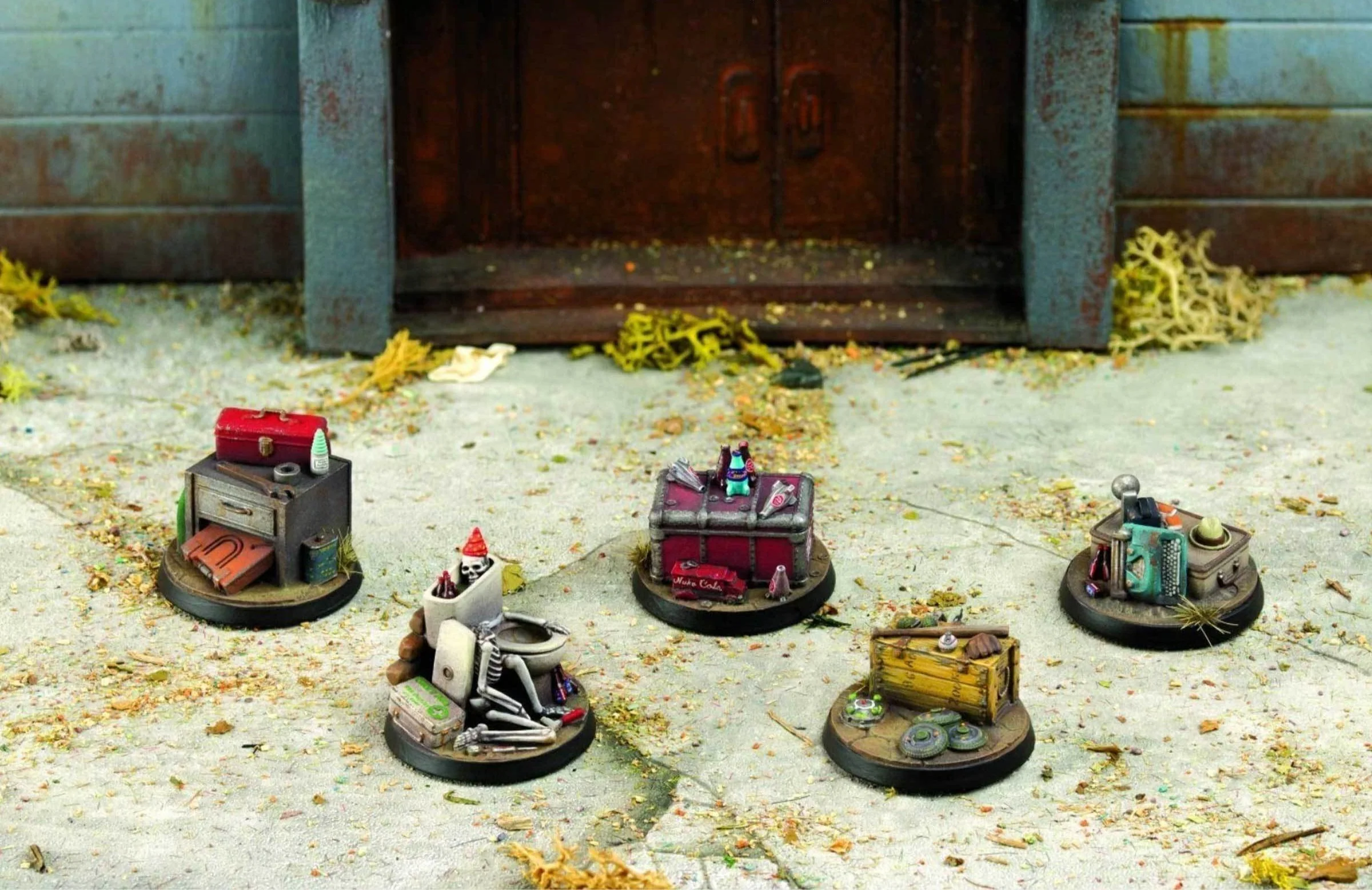 Modiphius Entertainment Fallout: Wasteland Warfare - Terrain Expansion: Objective Markers 1 - Image 2