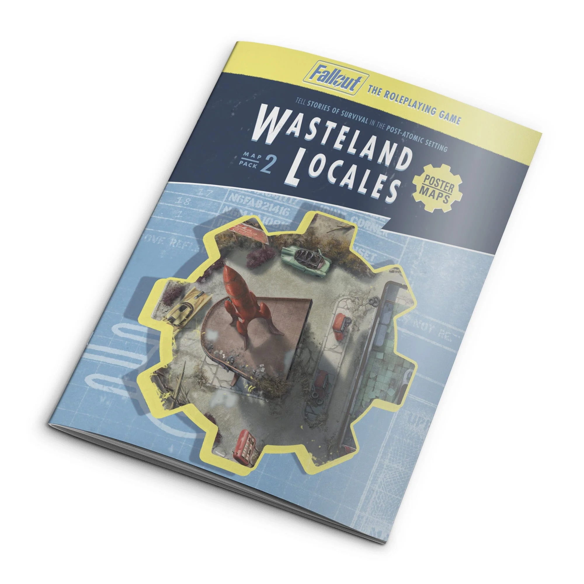 Modiphius Fallout: Wasteland Locales Roleplaying Game Map Pack 2