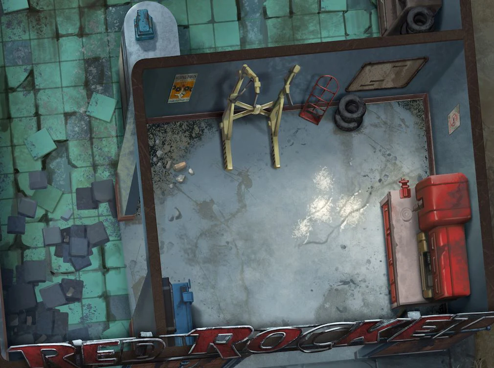 Modiphius Fallout: Wasteland Locales Roleplaying Game Map Pack 2 - Image 3