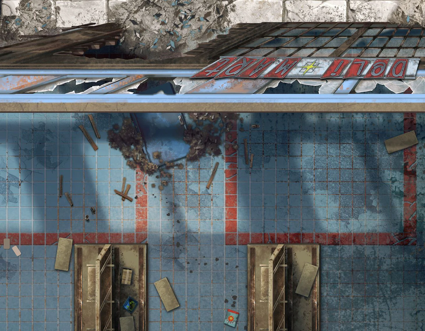 Modiphius Fallout: Wasteland Locales Roleplaying Game Map Pack 2 - Image 4
