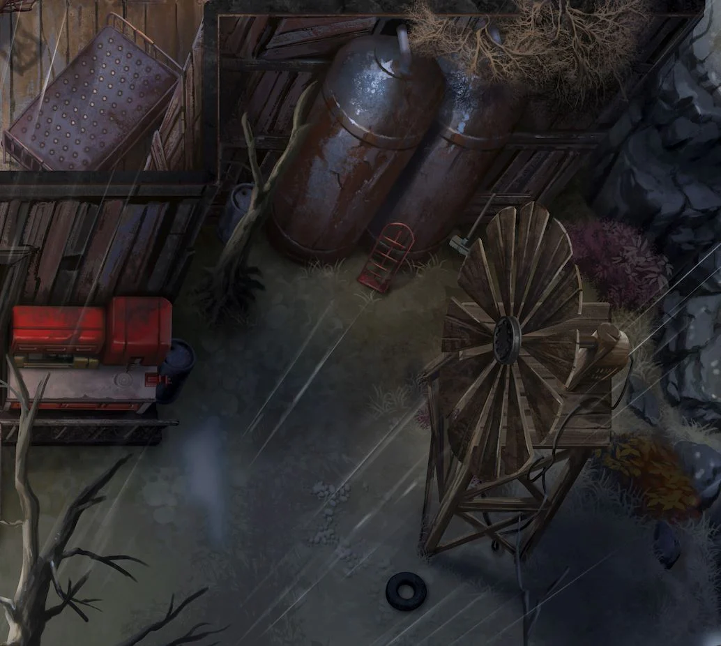 Modiphius Fallout: Wasteland Locales Roleplaying Game Map Pack 2 - Image 6