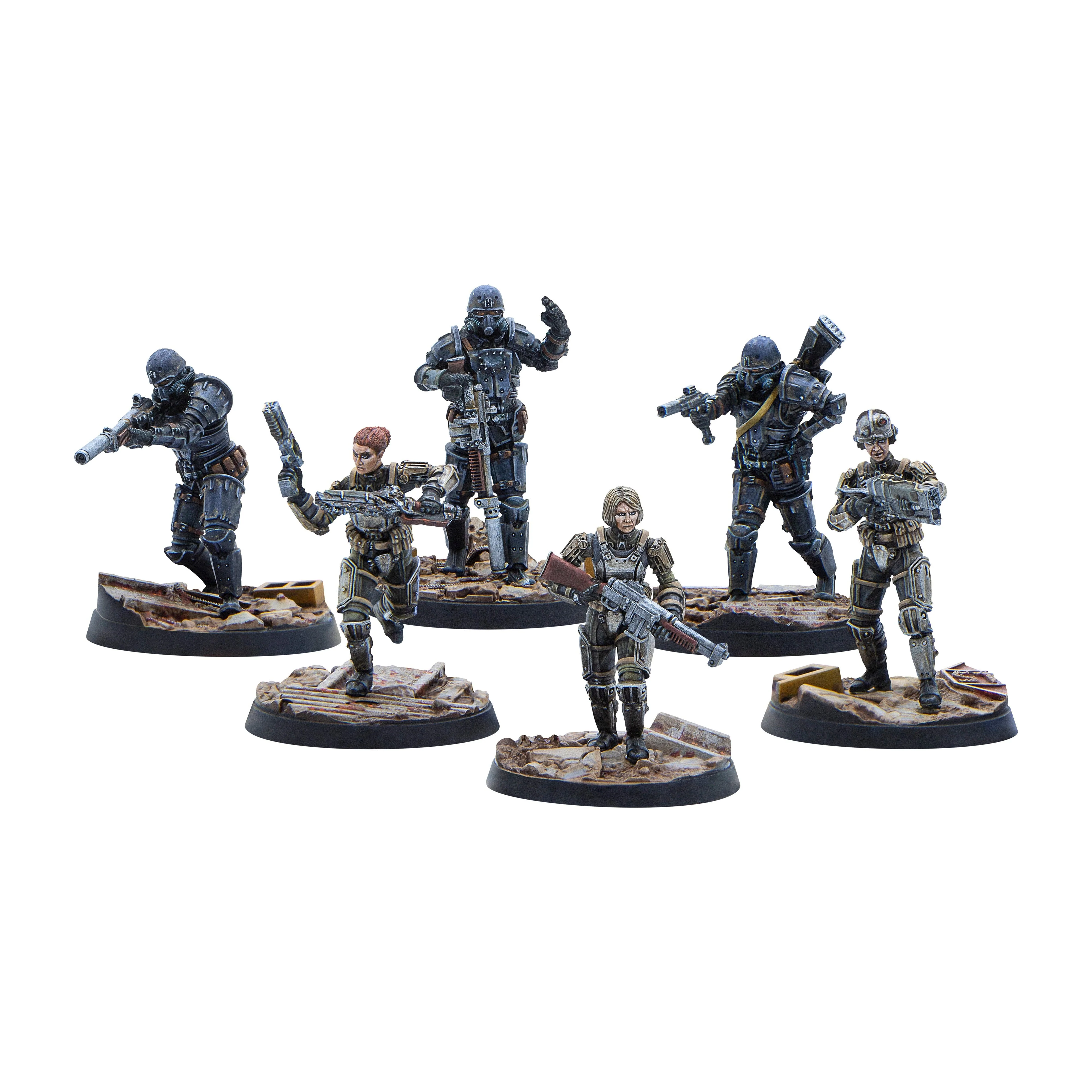 Modiphius Fallout Wasteland Warfare - Brotherhood of Steel: Combat Patrol (MUH0190804) - Image 2