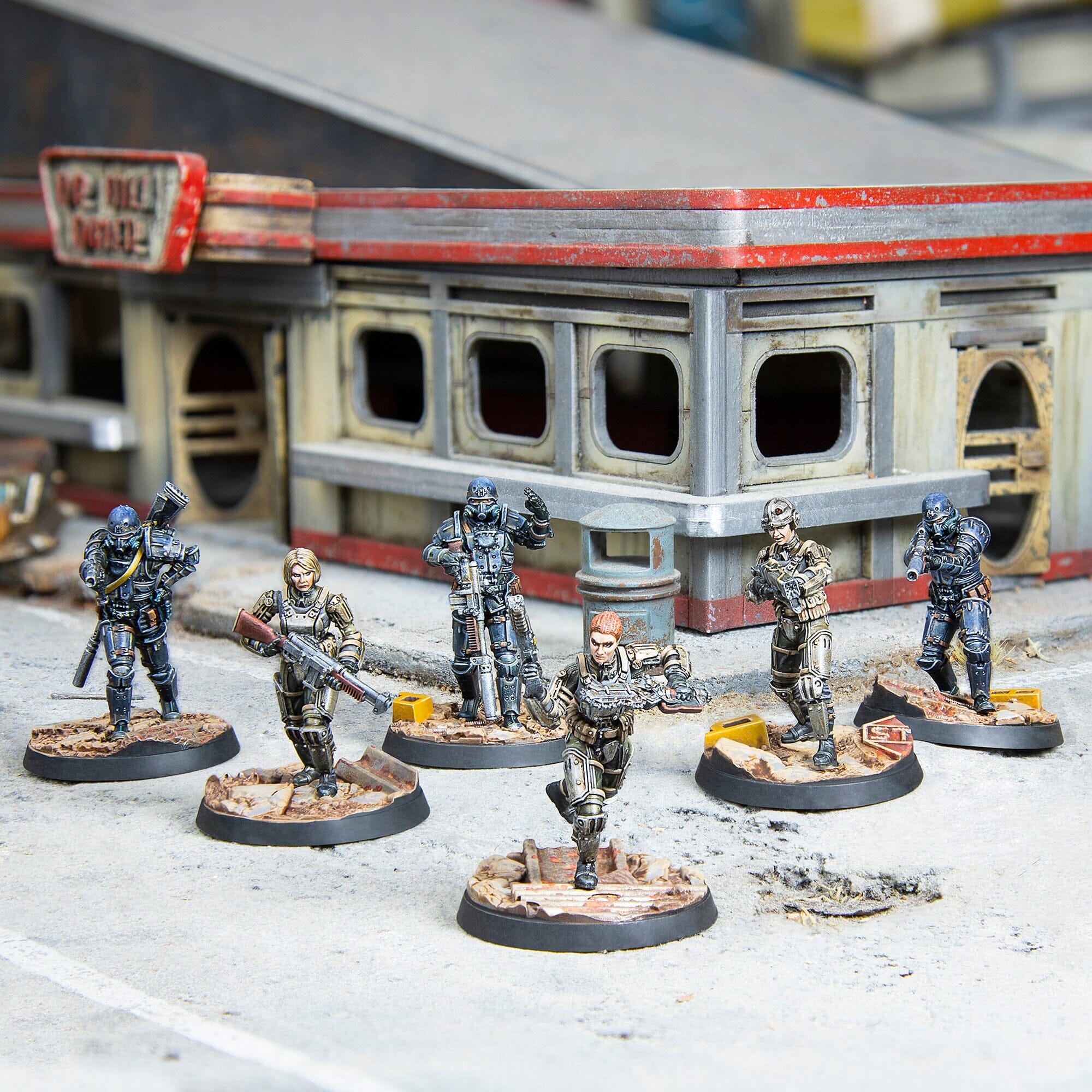 Modiphius Fallout Wasteland Warfare - Brotherhood of Steel: Combat Patrol (MUH0190804) - Image 9
